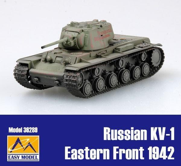Easy Model - 1:72 Russian KV-1 Eastern Front 1942 Heavy Tank