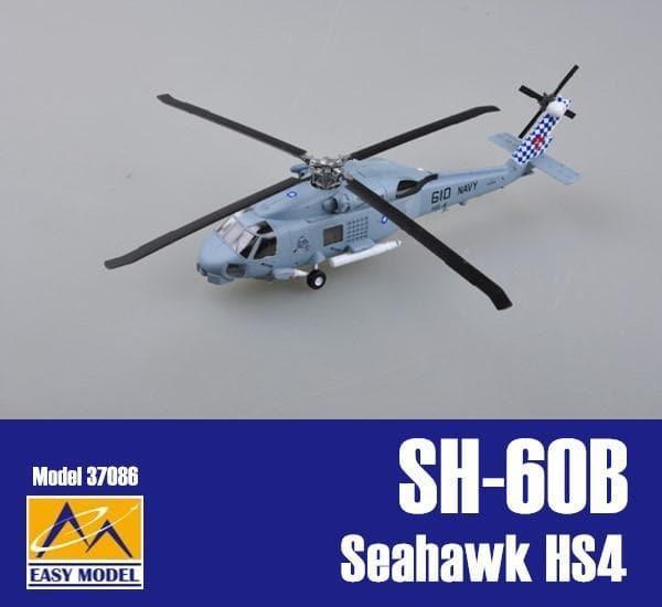 Easy Model - 1:72 SH-60B Seahawk HS4 Black Knights No.610 Rotorcraft