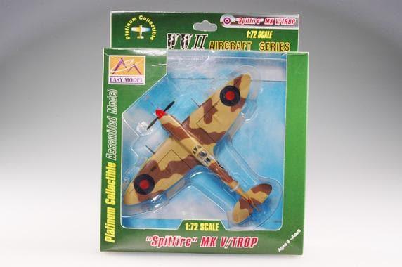 Easy Model - 1:72 Spitfire Mk V/Trop RAF Sqn 1942 Fighter - inshobby.com