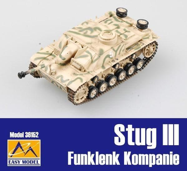 Easy Model - 1:72 Stug III Ausf.G 316 Funklenk Kompanie Tank