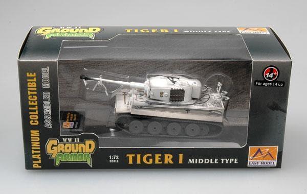 Easy Model - 1:72 Tiger 1 Middle Type 1943 Russian Tank