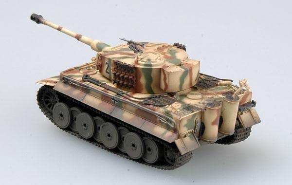 Easy Model - 1:72 Tiger 1 Middle Type sPzAbt508 Italy 1944 Tank