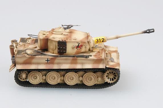 Easy Model - 1:72 Tiger I Late Type 1944 Schwere Pz.Abt.505 Tiger 312 Tank