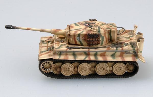 Easy Model - 1:72 Tiger I Late Type Totenkopf Panzer Division 1944 Tank
