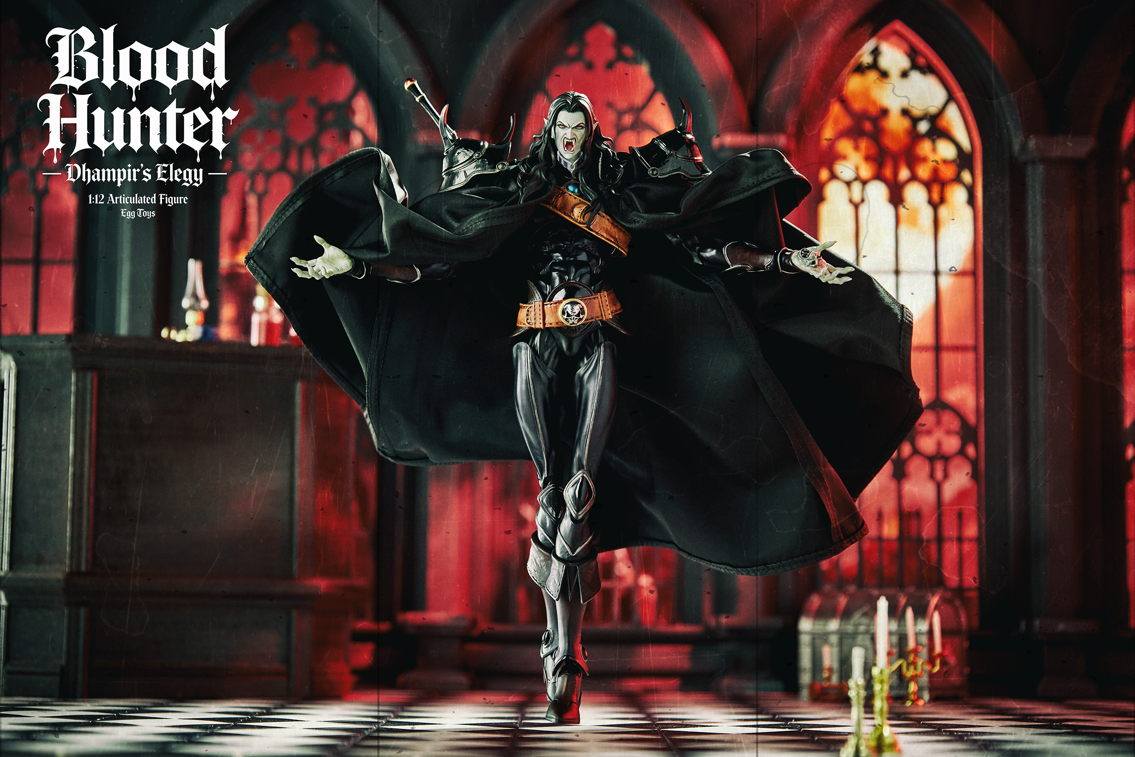 1:12 Blood Hunter Dhampir's Elegy Action Figure