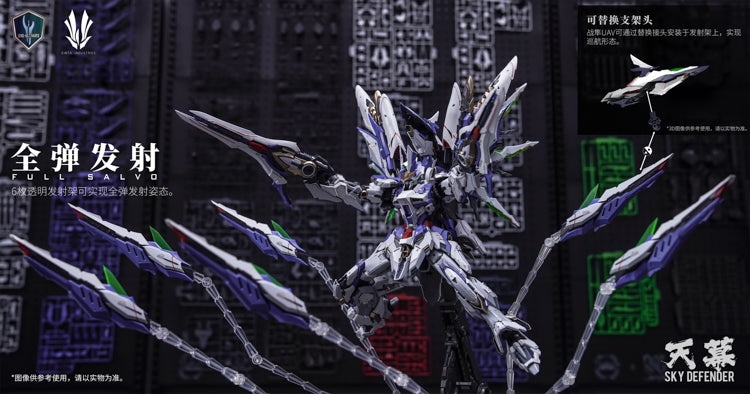 Einta Industries - 1:72 Level-Ultimate NPCM-017 Sky Defender Model Kit - inshobby.com