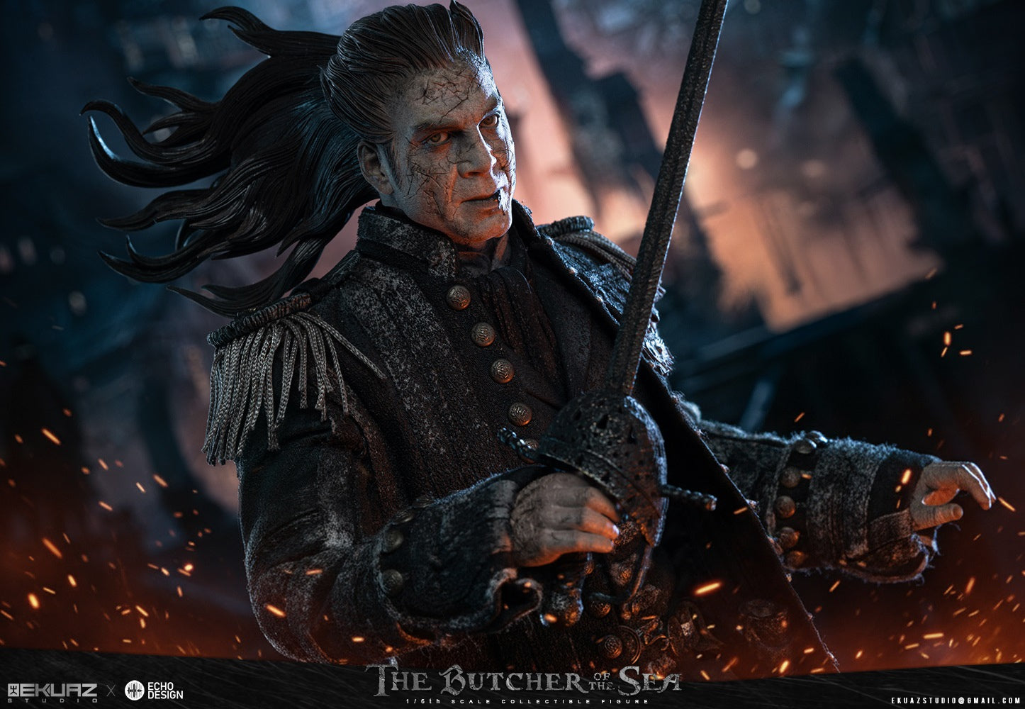EKUAZ - 1:6 The Butcher of the Sea Action Figure - inshobby.com