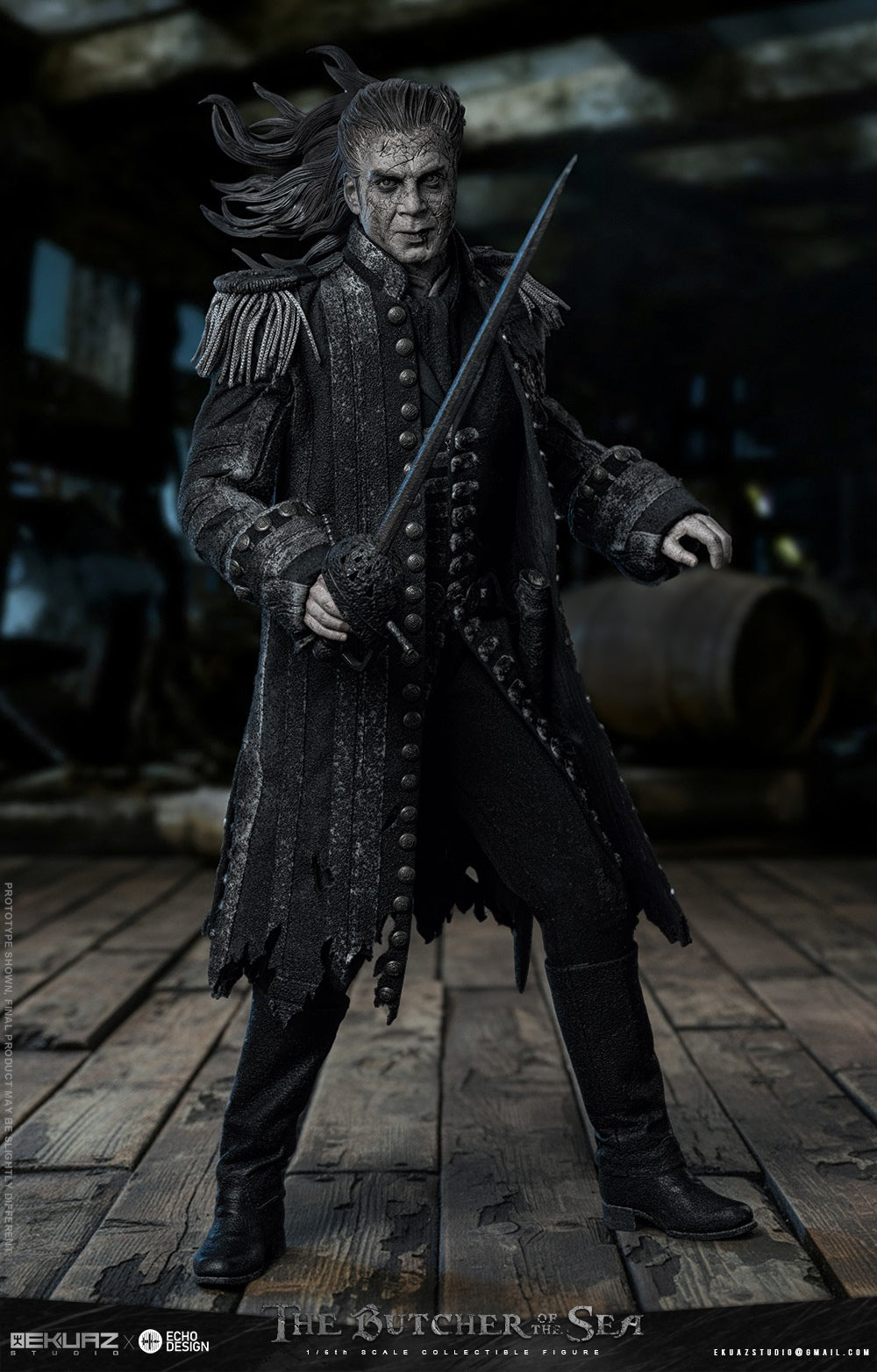EKUAZ - 1:6 The Butcher of the Sea Action Figure - inshobby.com