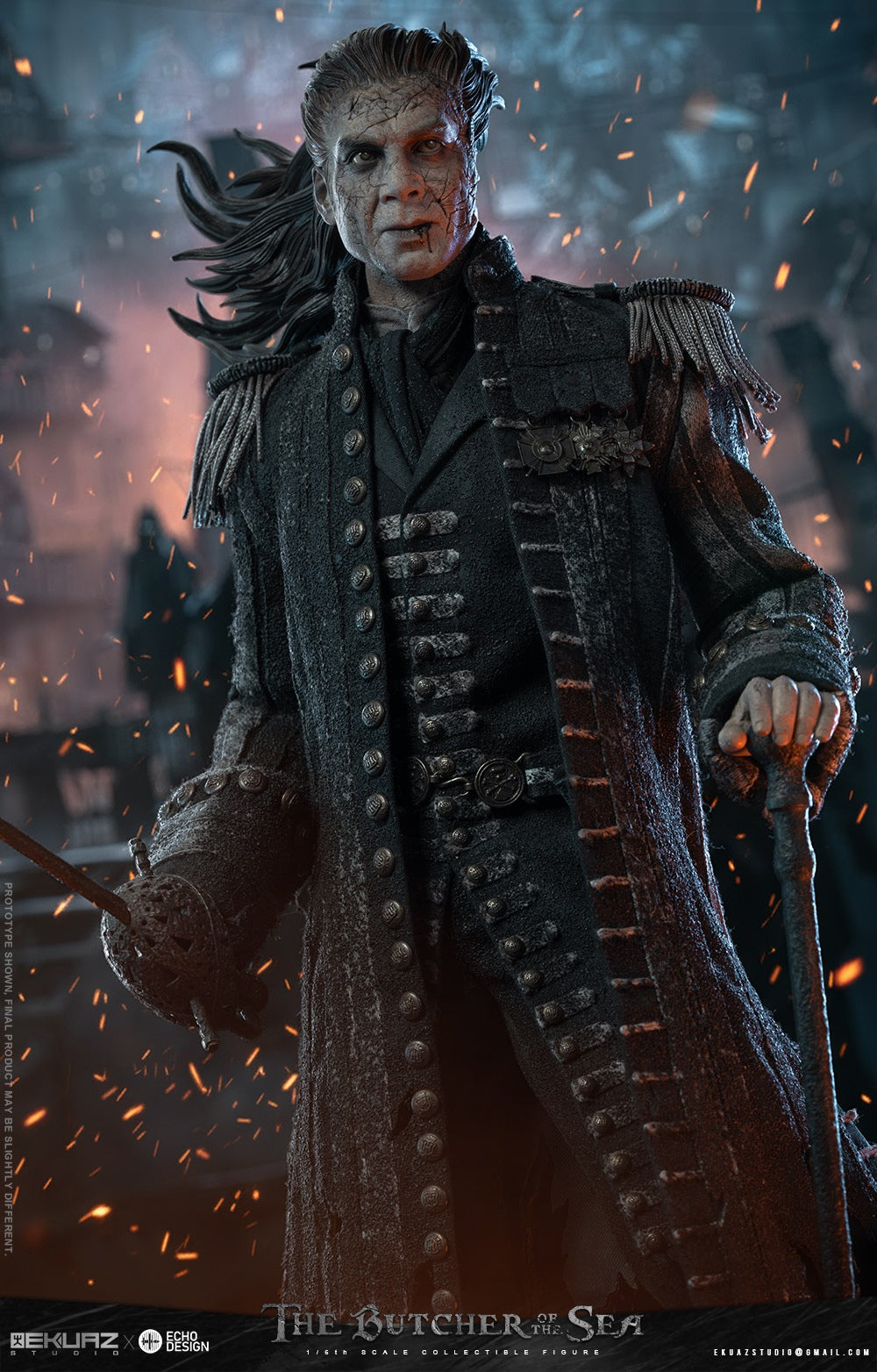 EKUAZ - 1:6 The Butcher of the Sea Action Figure - inshobby.com