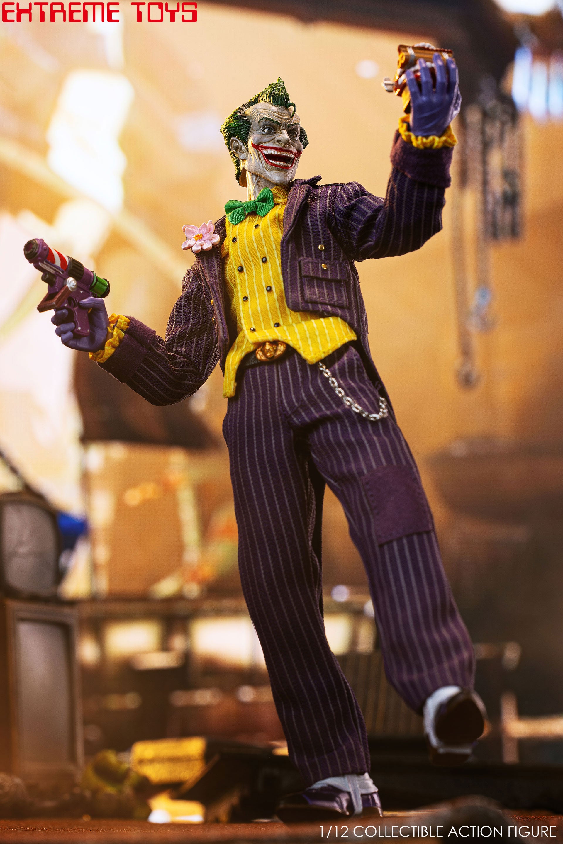 Extreme Toys - 1:12 The Clown Cyberknight Version Action Figure - inshobby.com
