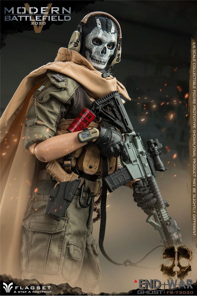 SF・ファンタジー・ホラー MODERN BATTLEFIELD 2020 END WAR GHOST 1:6 Modern Battlefield 2020 Endwar Ghost Action Figure