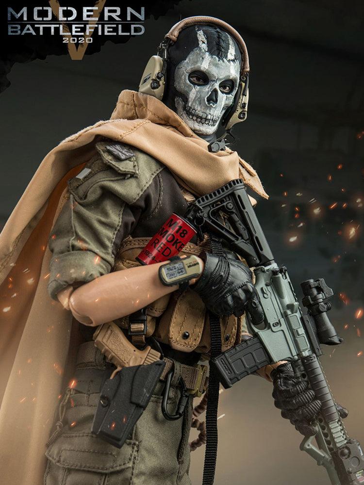 SF・ファンタジー・ホラー MODERN BATTLEFIELD 2020 END WAR GHOST 1:6 Modern Battlefield 2020 Endwar Ghost Action Figure