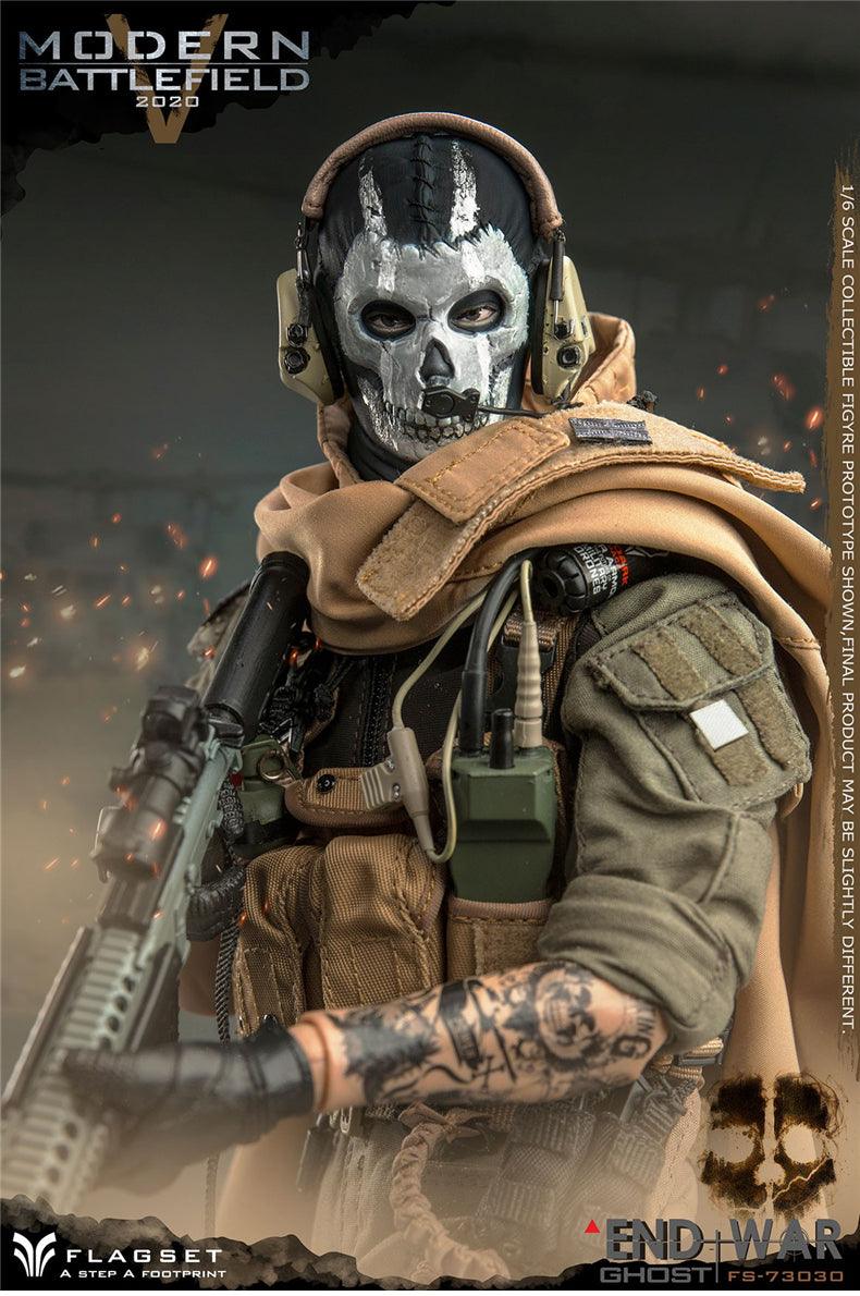 1:6 Modern Battlefield 2020 Endwar Ghost Action Figure
