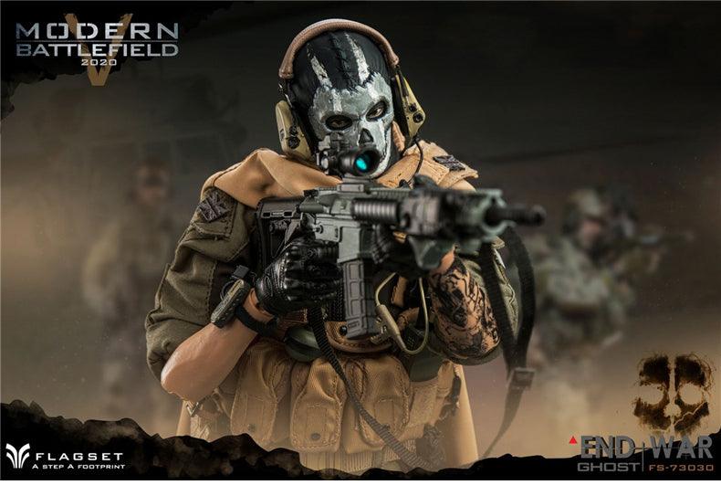 1:6 Modern Battlefield 2020 Endwar Ghost Action Figure