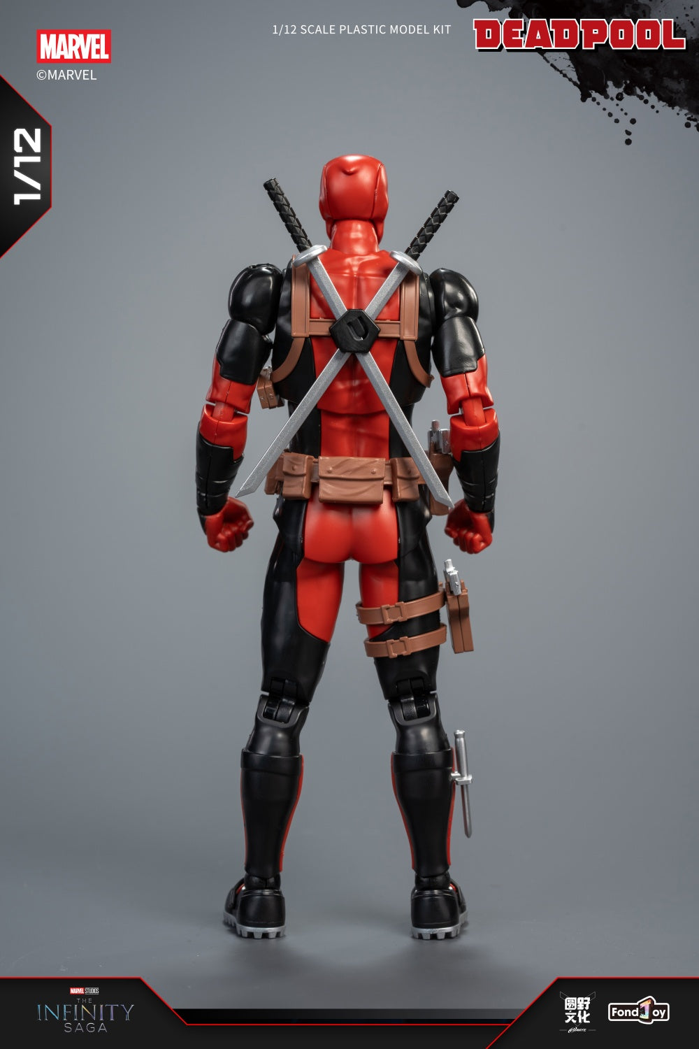 Fondjoy - 1:12 Deadpool Action Figure Assembly Kit - inshobby.com