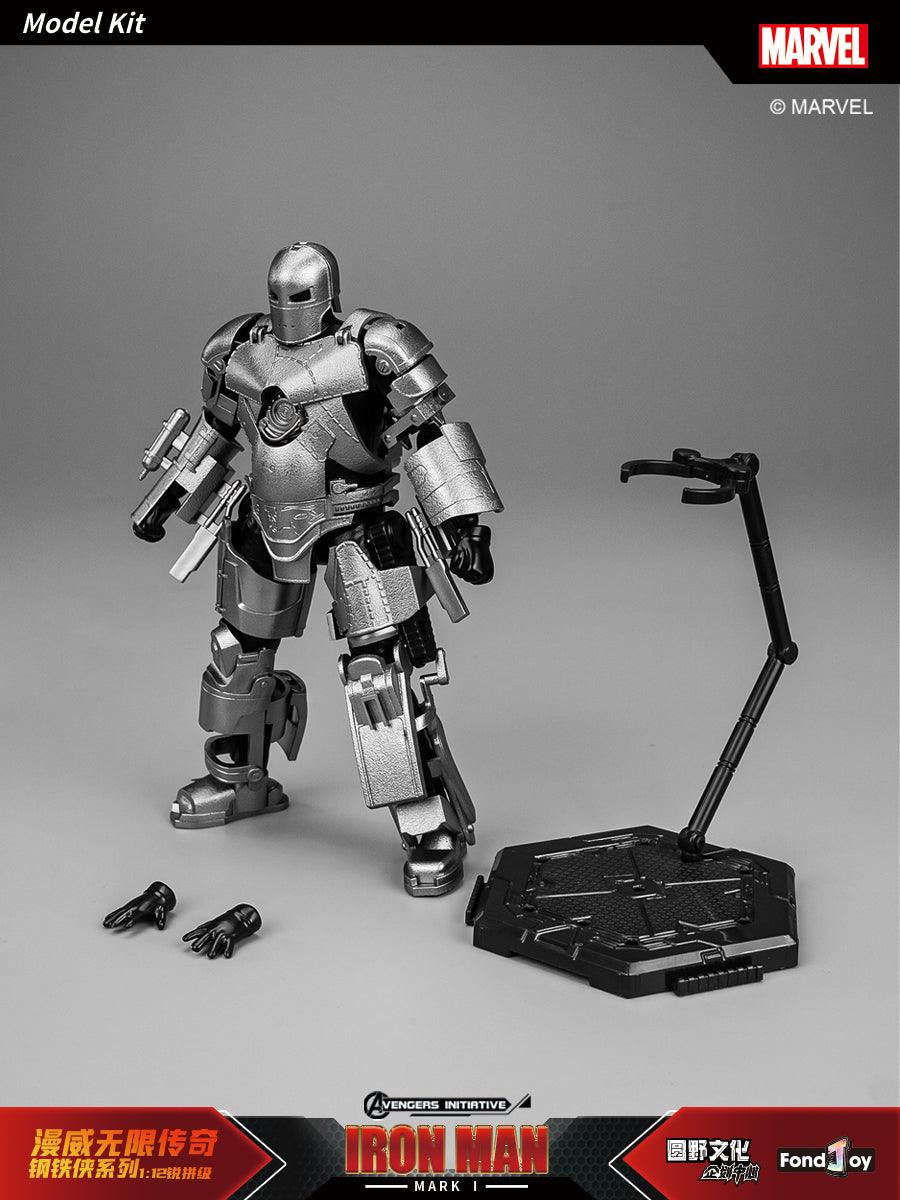 Fondjoy - 1:12 Iron Man Mark I Mk1 Action Figure Assembly Kit - inshobby.com