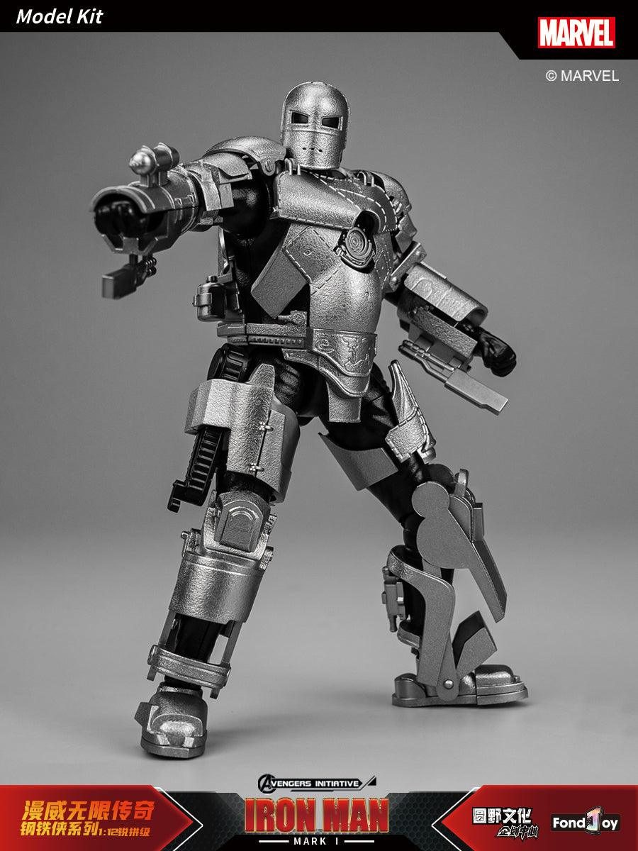 Fondjoy - 1:12 Iron Man Mark I Mk1 Action Figure Assembly Kit - inshobby.com