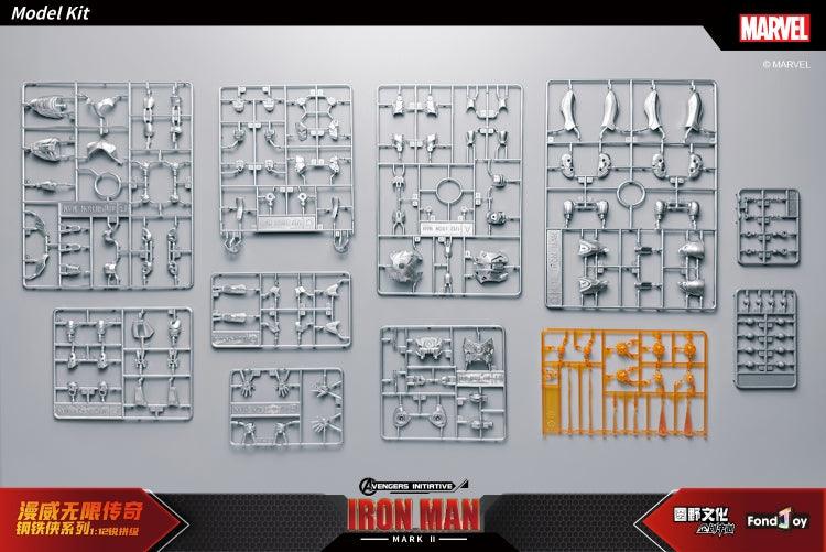 Fondjoy - 1:12 Iron Man Mark II Mk2 Action Figure Assembly Kit