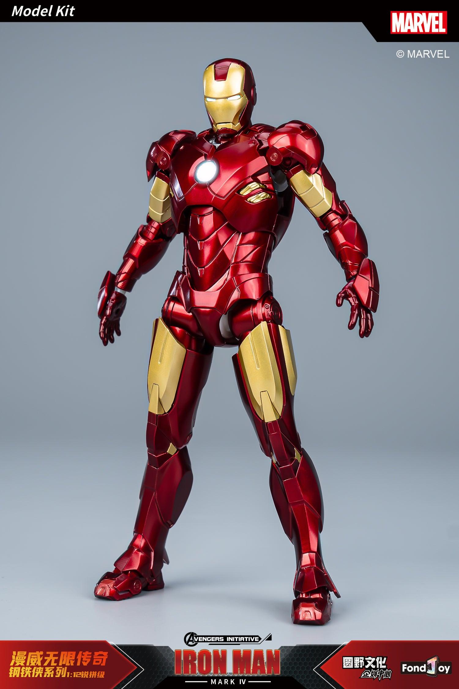 Fondjoy - 1:12 Iron Man Mark IV Mk4 Action Figure Assembly Kit - inshobby.com