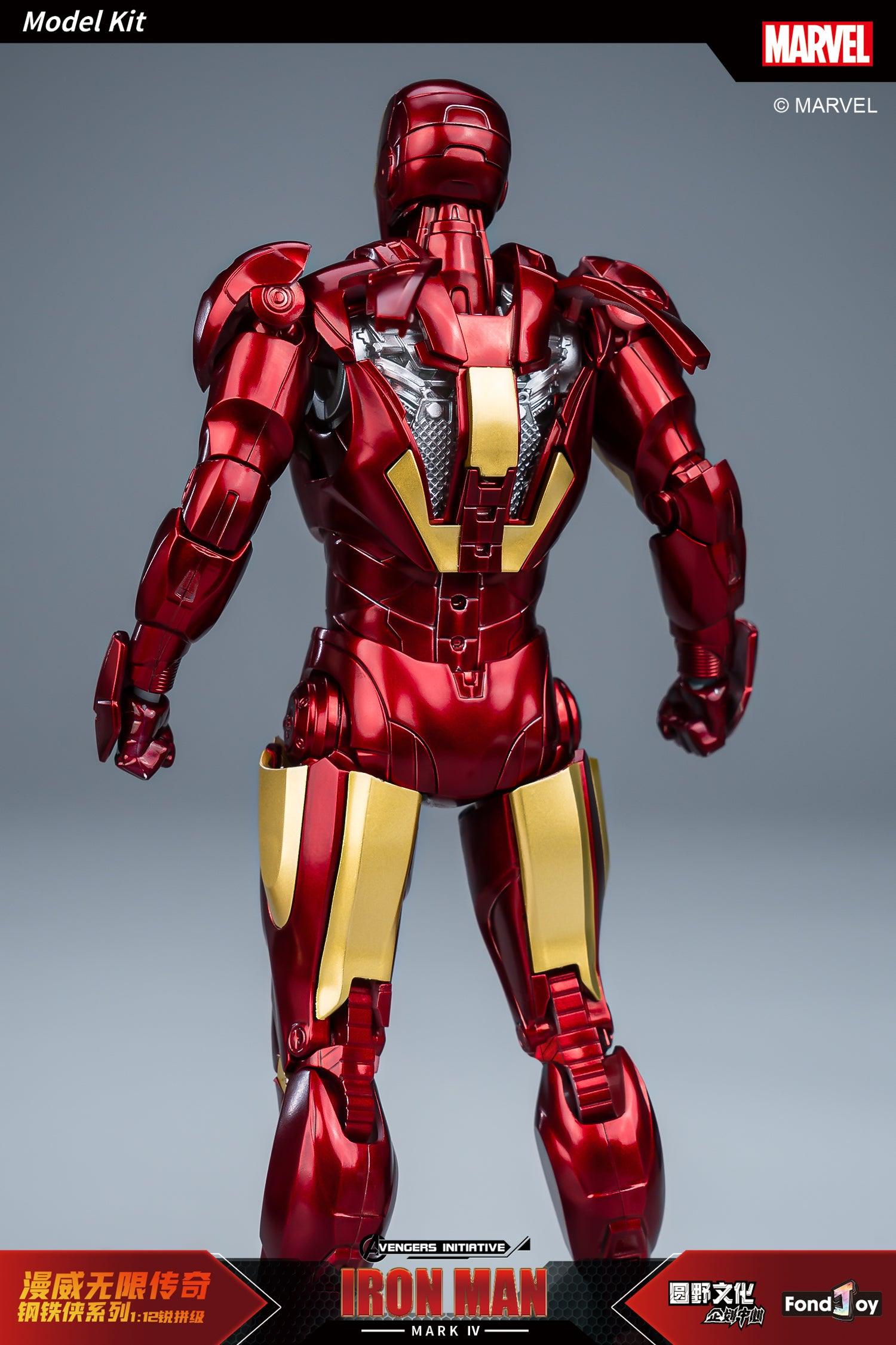 Fondjoy - 1:12 Iron Man Mark IV Mk4 Action Figure Assembly Kit - inshobby.com