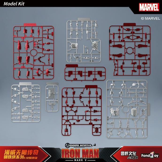 Fondjoy - 1:12 Iron Man Mark V Mk5 Action Figure Assembly Kit - inshobby.com