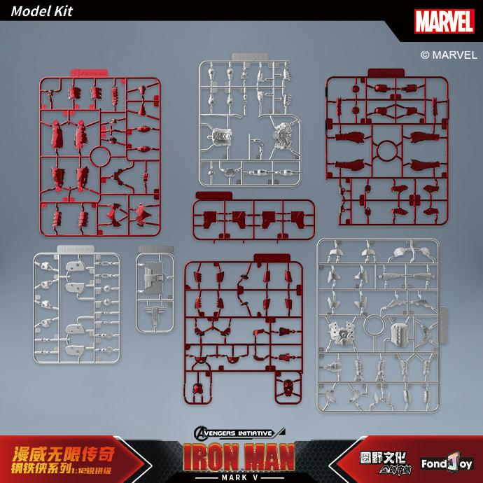 Fondjoy - 1:12 Iron Man Mark V Mk5 Action Figure Assembly Kit