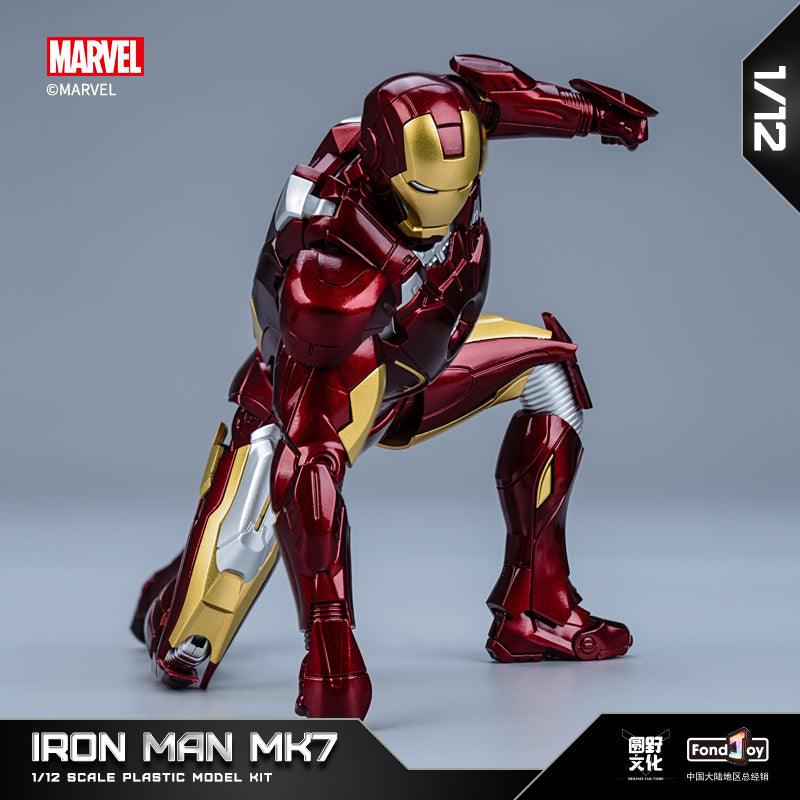 Fondjoy - 1:12 Iron Man Mark VII Mk7 Action Figure Assembly Kit - inshobby.com