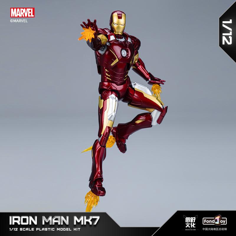 Fondjoy - 1:12 Iron Man Mark VII Mk7 Action Figure Assembly Kit - inshobby.com