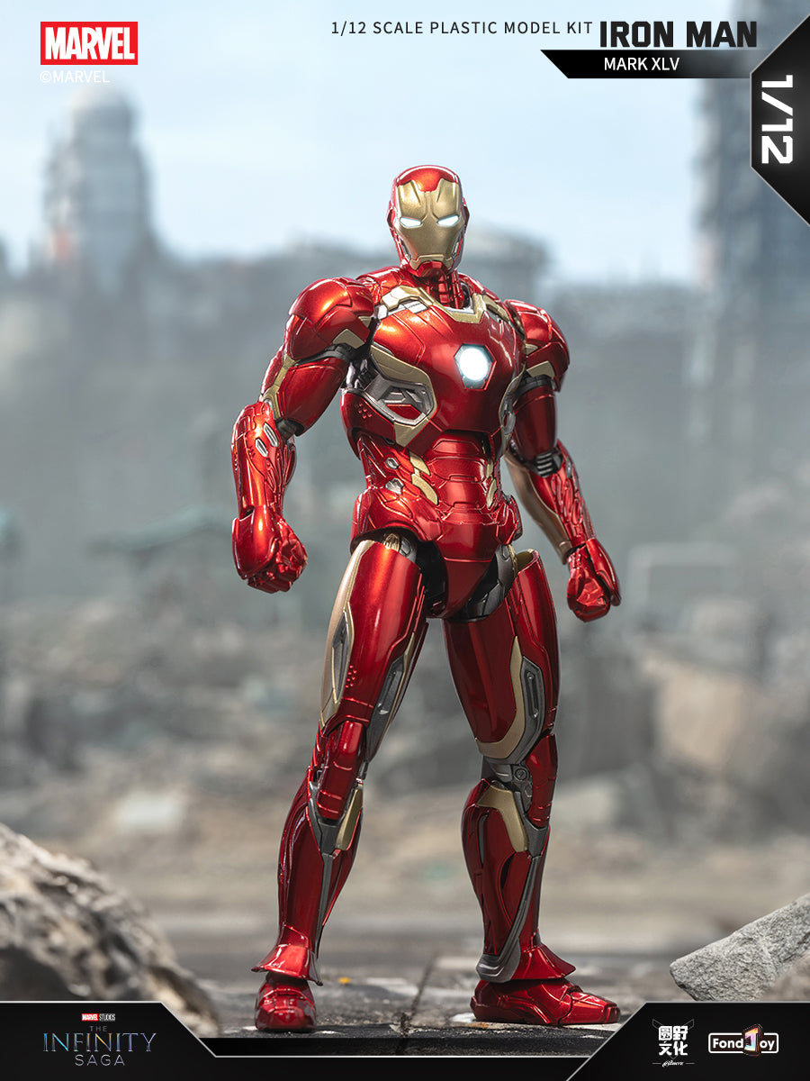 Fondjoy - 1:12 Iron Man Mark XLV Mk45 Action Figure Assembly Kit - inshobby.com