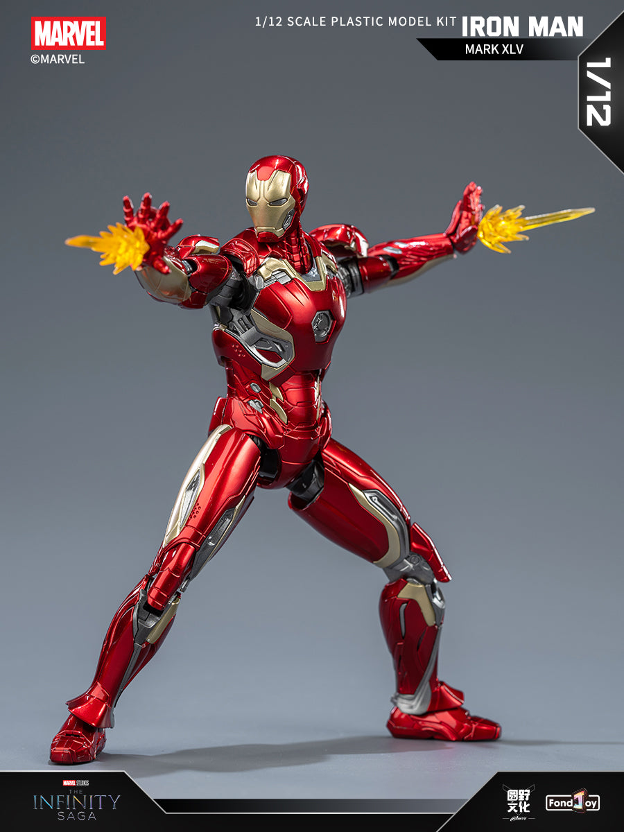 Fondjoy - 1:12 Iron Man Mark XLV Mk45 Action Figure Assembly Kit - inshobby.com