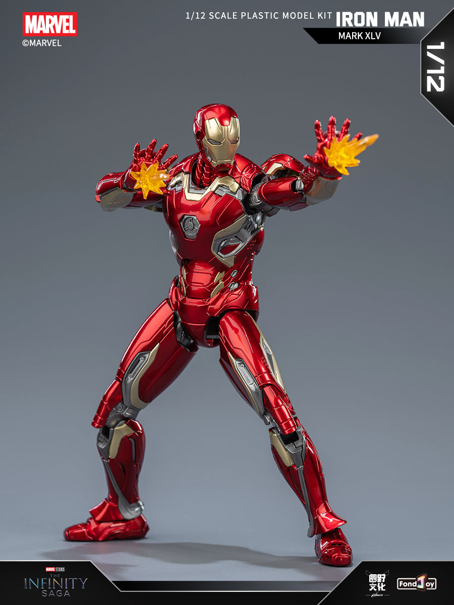 Fondjoy - 1:12 Iron Man Mark XLV Mk45 Action Figure Assembly Kit - inshobby.com