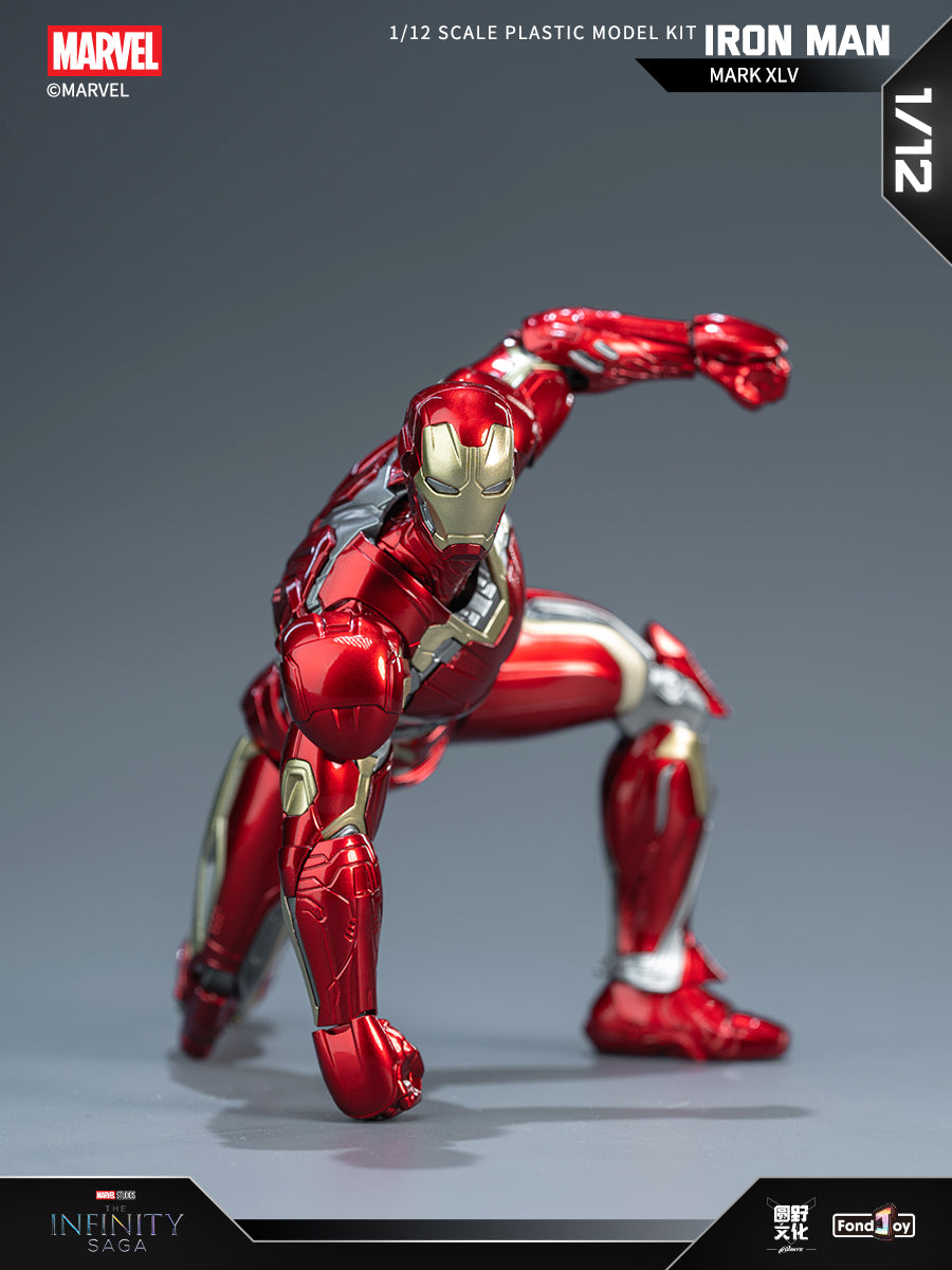 Fondjoy - 1:12 Iron Man Mark XLV Mk45 Action Figure Assembly Kit - inshobby.com