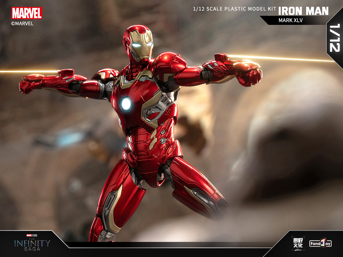 Fondjoy - 1:12 Iron Man Mark XLV Mk45 Action Figure Assembly Kit - inshobby.com