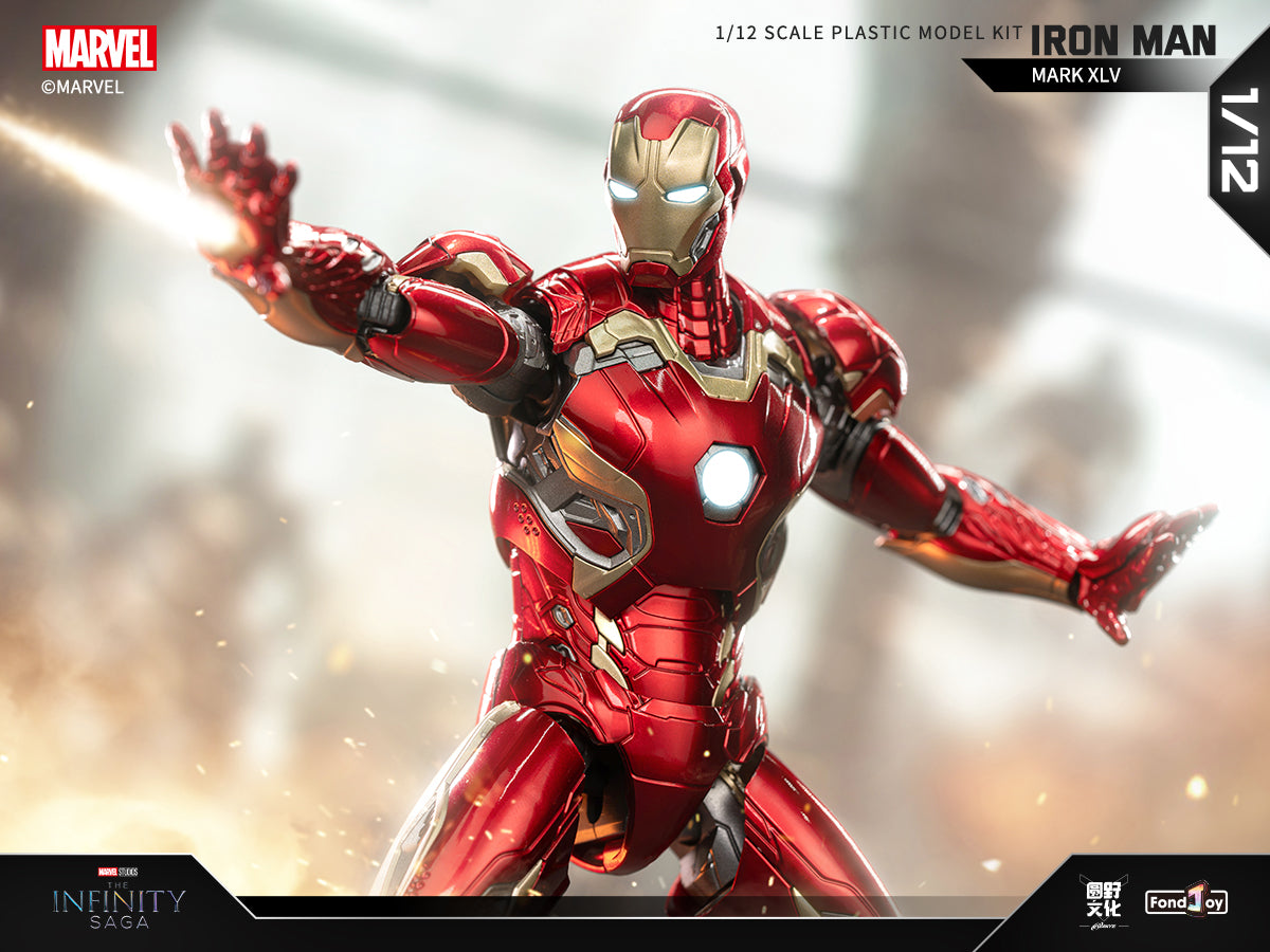 Fondjoy - 1:12 Iron Man Mark XLV Mk45 Action Figure Assembly Kit - inshobby.com