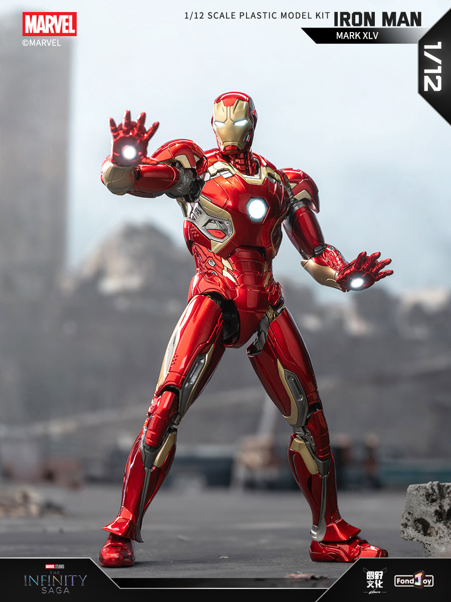 Fondjoy - 1:12 Iron Man Mark XLV Mk45 Action Figure Assembly Kit - inshobby.com