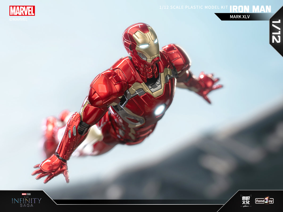 Fondjoy - 1:12 Iron Man Mark XLV Mk45 Action Figure Assembly Kit - inshobby.com