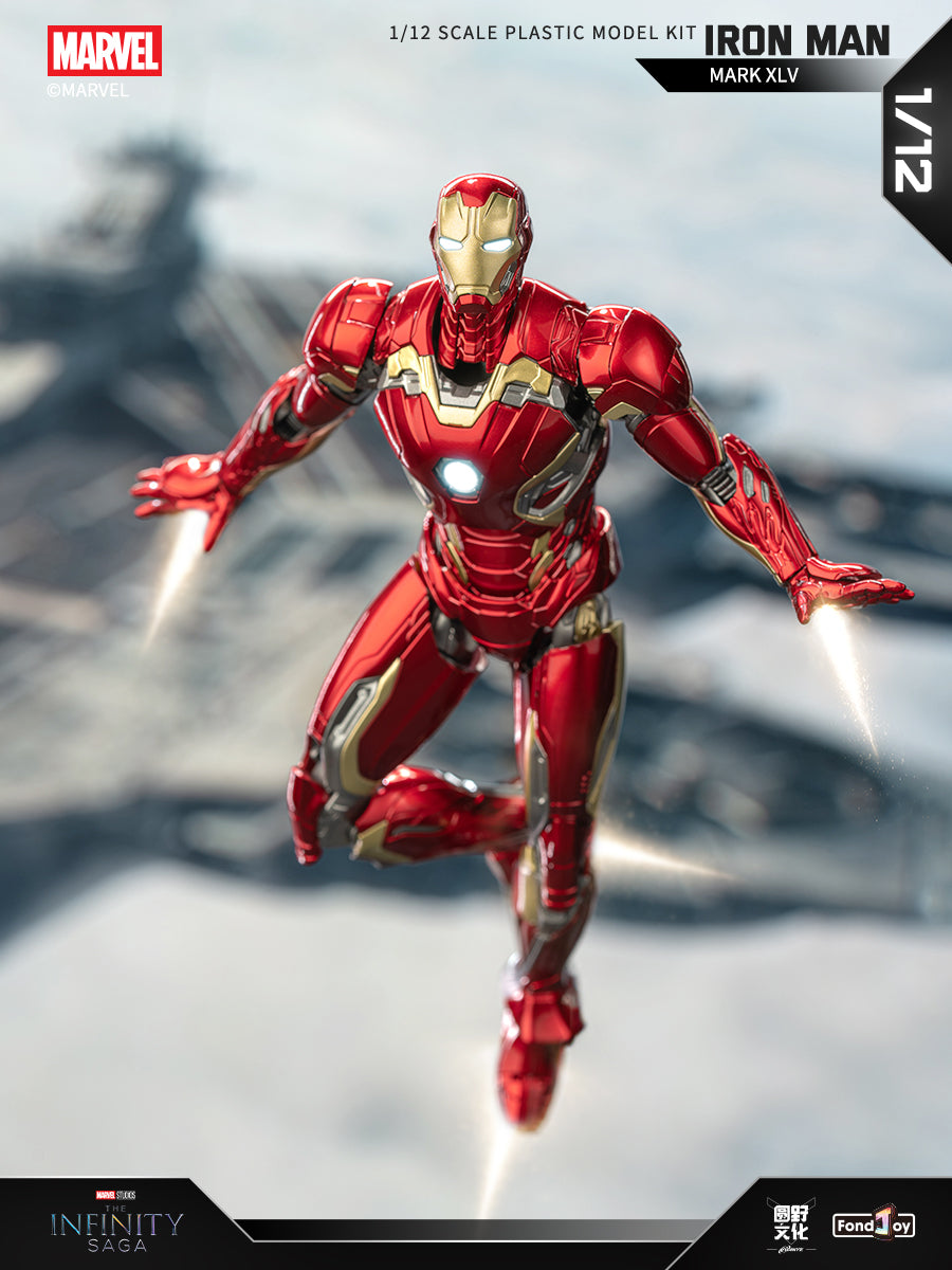 Fondjoy - 1:12 Iron Man Mark XLV Mk45 Action Figure Assembly Kit - inshobby.com