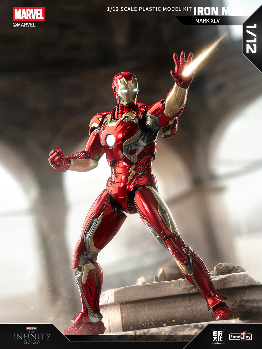 Fondjoy - 1:12 Iron Man Mark XLV Mk45 Action Figure Assembly Kit - inshobby.com