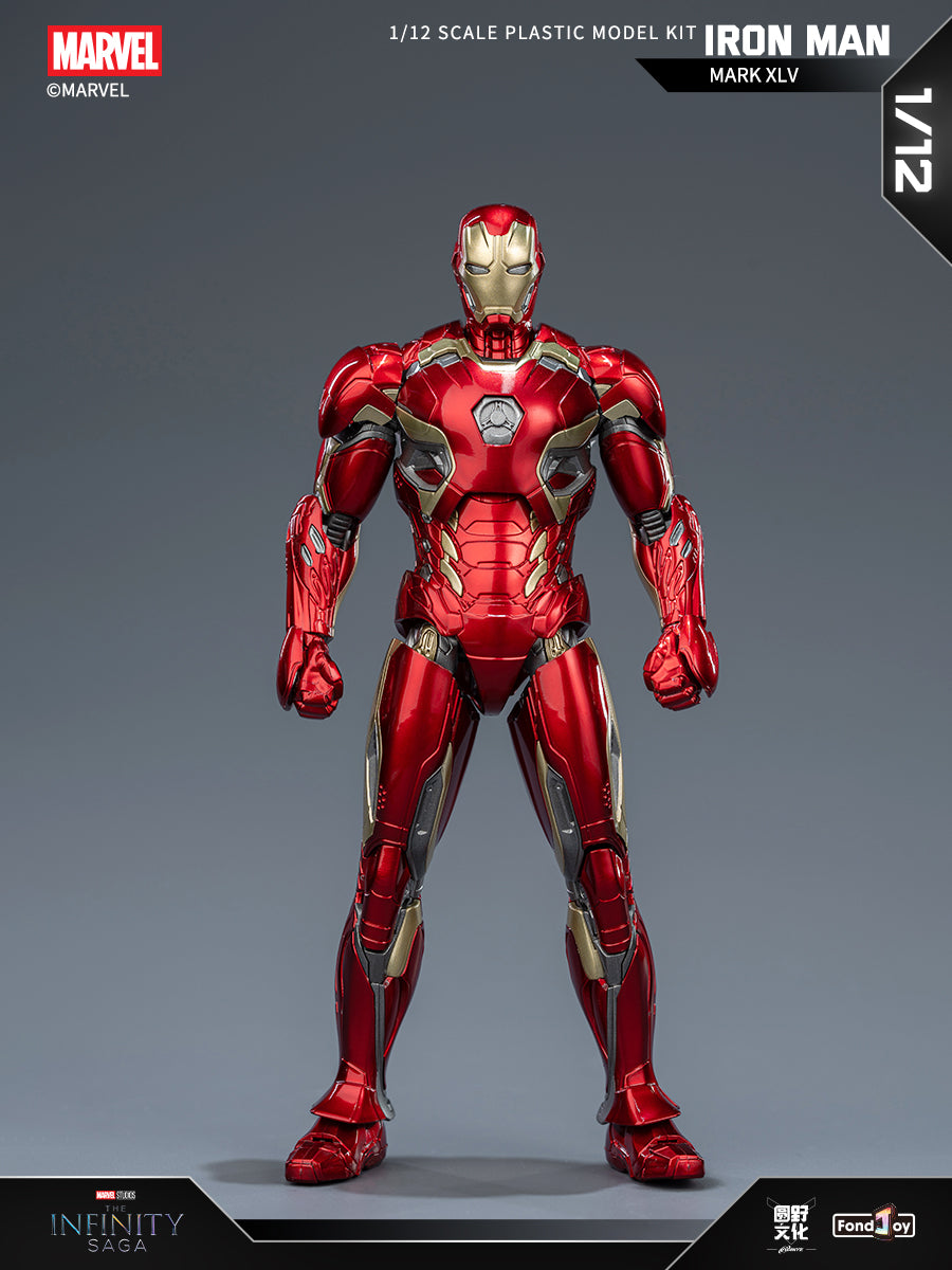 1:12 Iron Man Mark XLV Mk45 Action Figure Assembly Kit