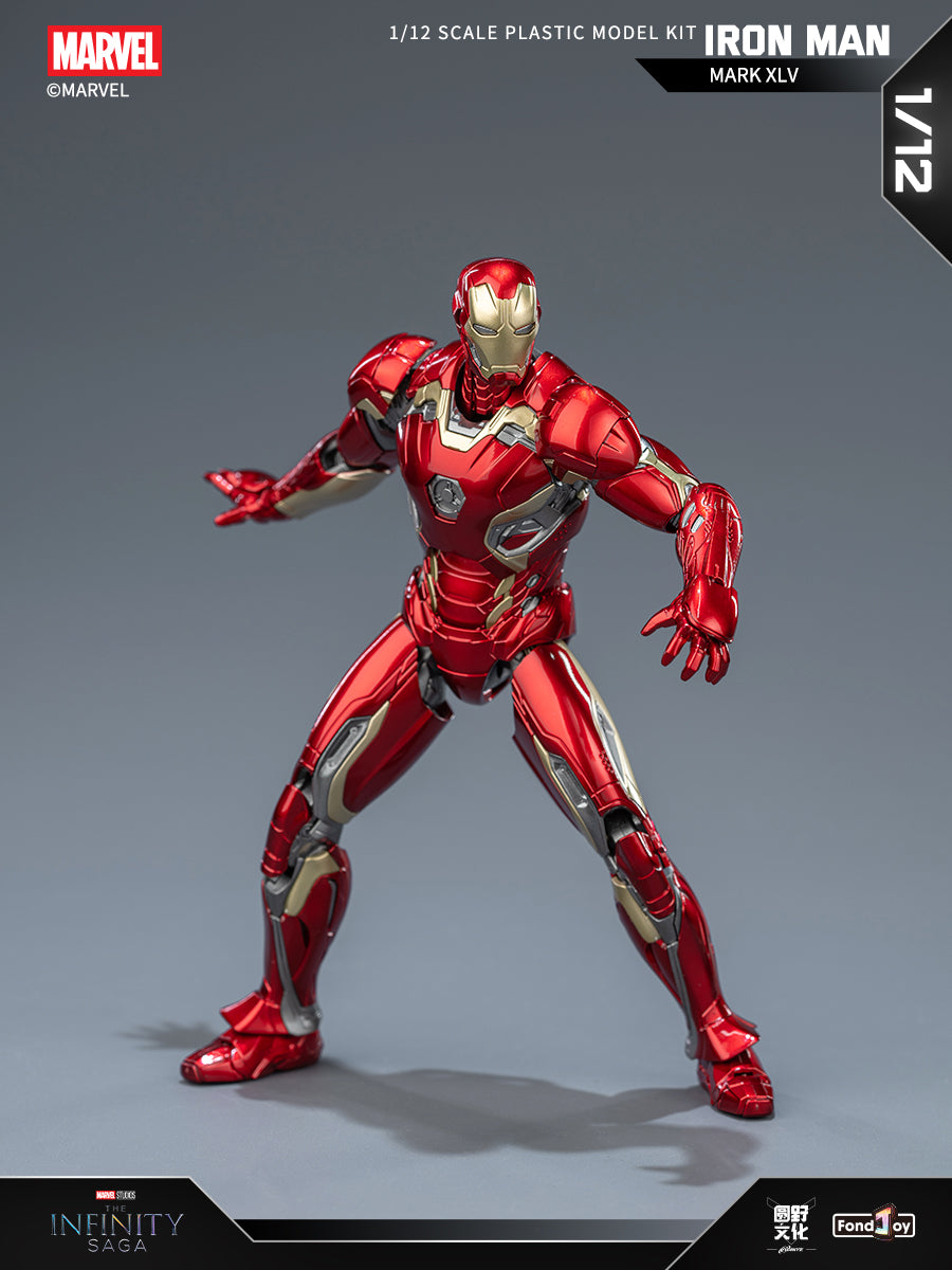 Fondjoy - 1:12 Iron Man Mark XLV Mk45 Action Figure Assembly Kit - inshobby.com