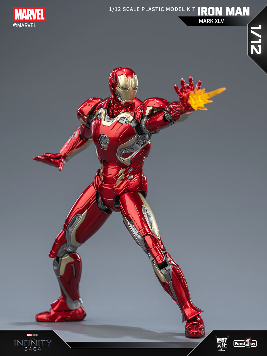 Fondjoy - 1:12 Iron Man Mark XLV Mk45 Action Figure Assembly Kit - inshobby.com
