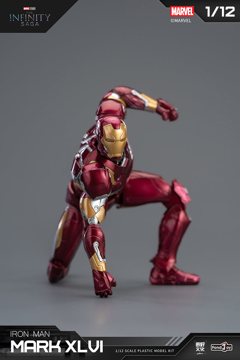 Fondjoy - 1:12 Iron Man Mark XLVI Mk46 Action Figure Assembly Kit - inshobby.com