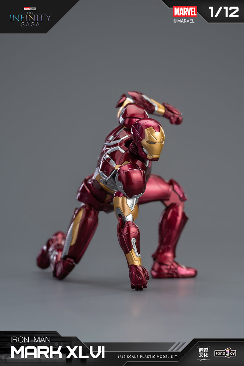Fondjoy - 1:12 Iron Man Mark XLVI Mk46 Action Figure Assembly Kit - inshobby.com