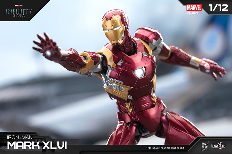 Fondjoy - 1:12 Iron Man Mark XLVI Mk46 Action Figure Assembly Kit - inshobby.com