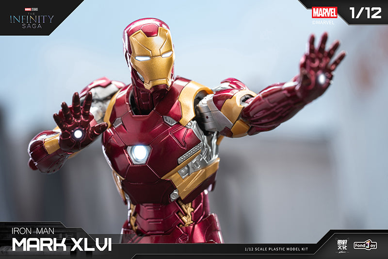 Fondjoy - 1:12 Iron Man Mark XLVI Mk46 Action Figure Assembly Kit - inshobby.com
