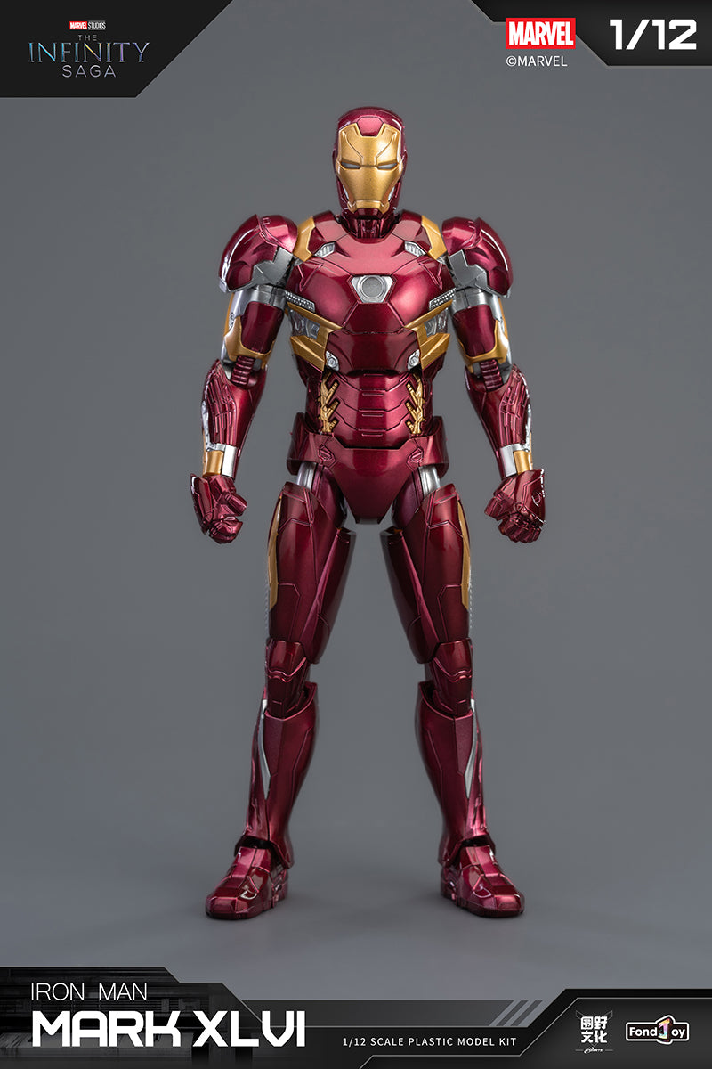 1:12 Iron Man Mark XLVI Mk46 Action Figure Assembly Kit