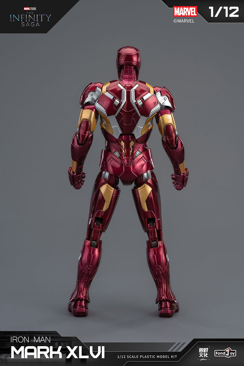 Fondjoy - 1:12 Iron Man Mark XLVI Mk46 Action Figure Assembly Kit - inshobby.com