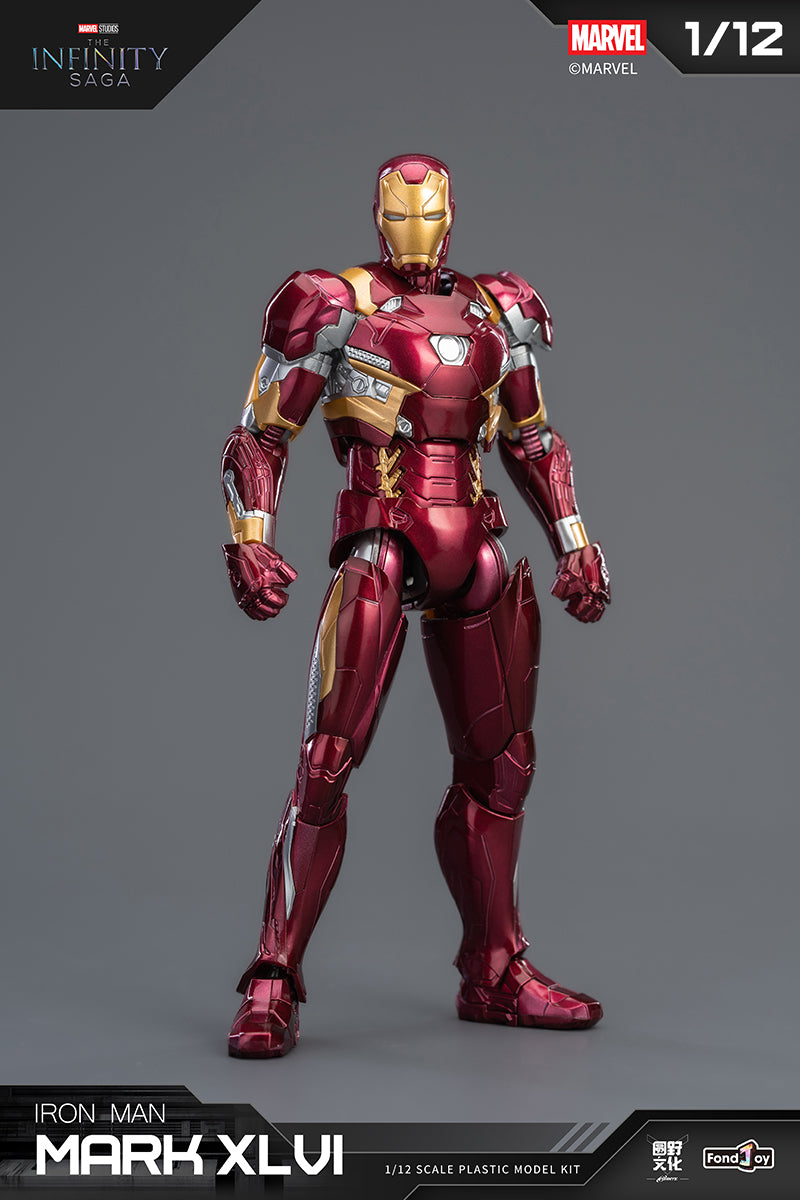 1:12 Iron Man Mark XLVI Mk46 Action Figure Assembly Kit
