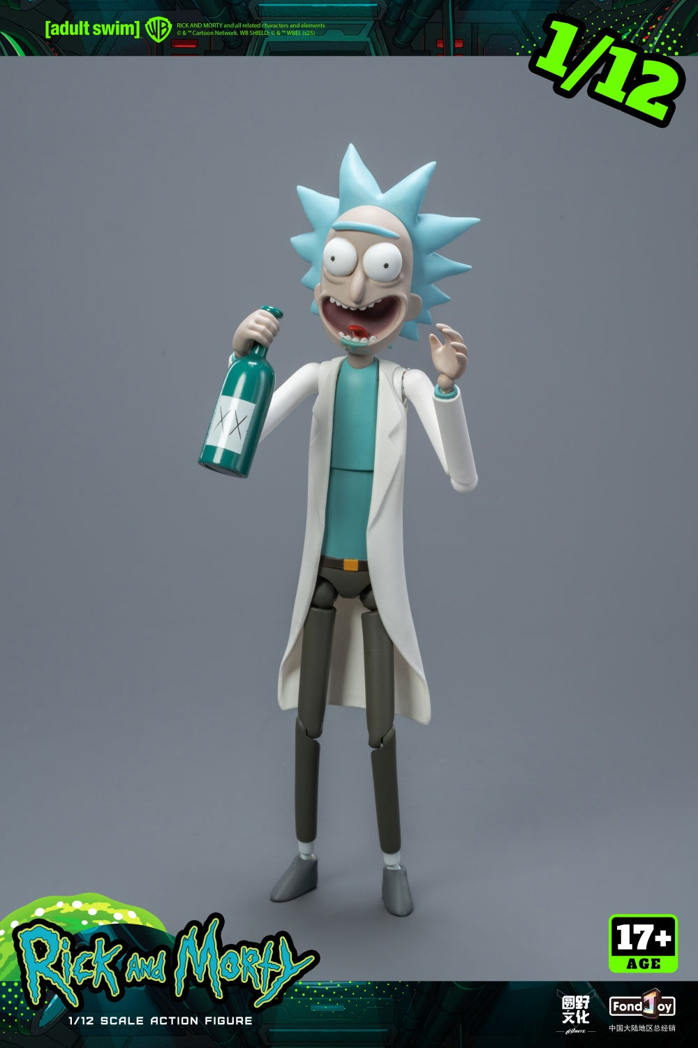 Fondjoy - 1:12 Rick & Morty Action Figure - inshobby.com