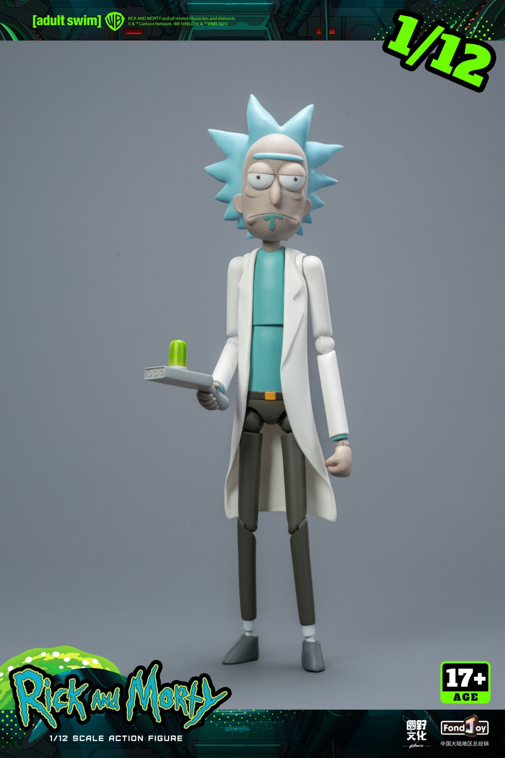 Fondjoy - 1:12 Rick & Morty Action Figure - inshobby.com